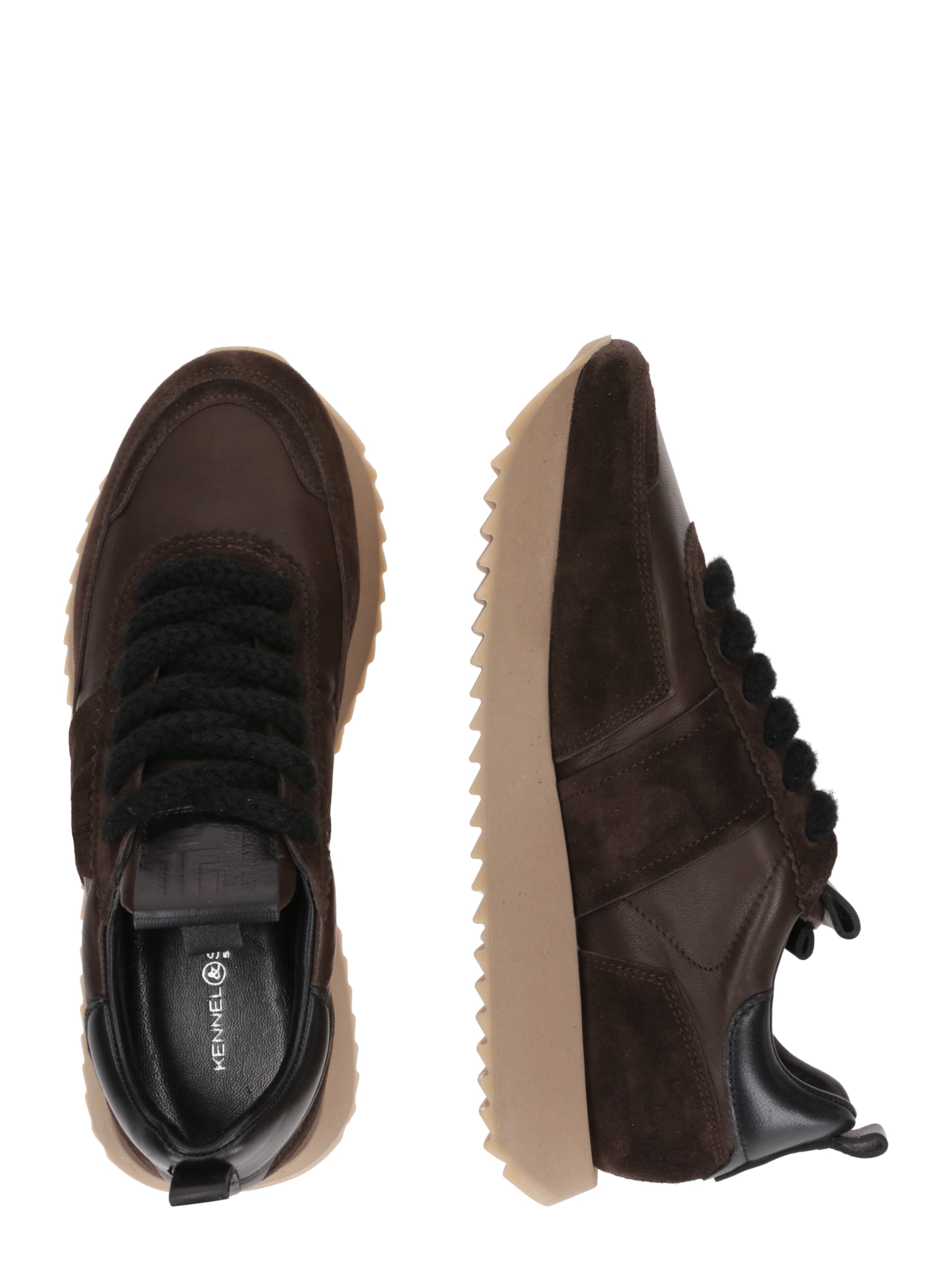 Baskets basses 'Flash' Kennel & Schmenger en marron