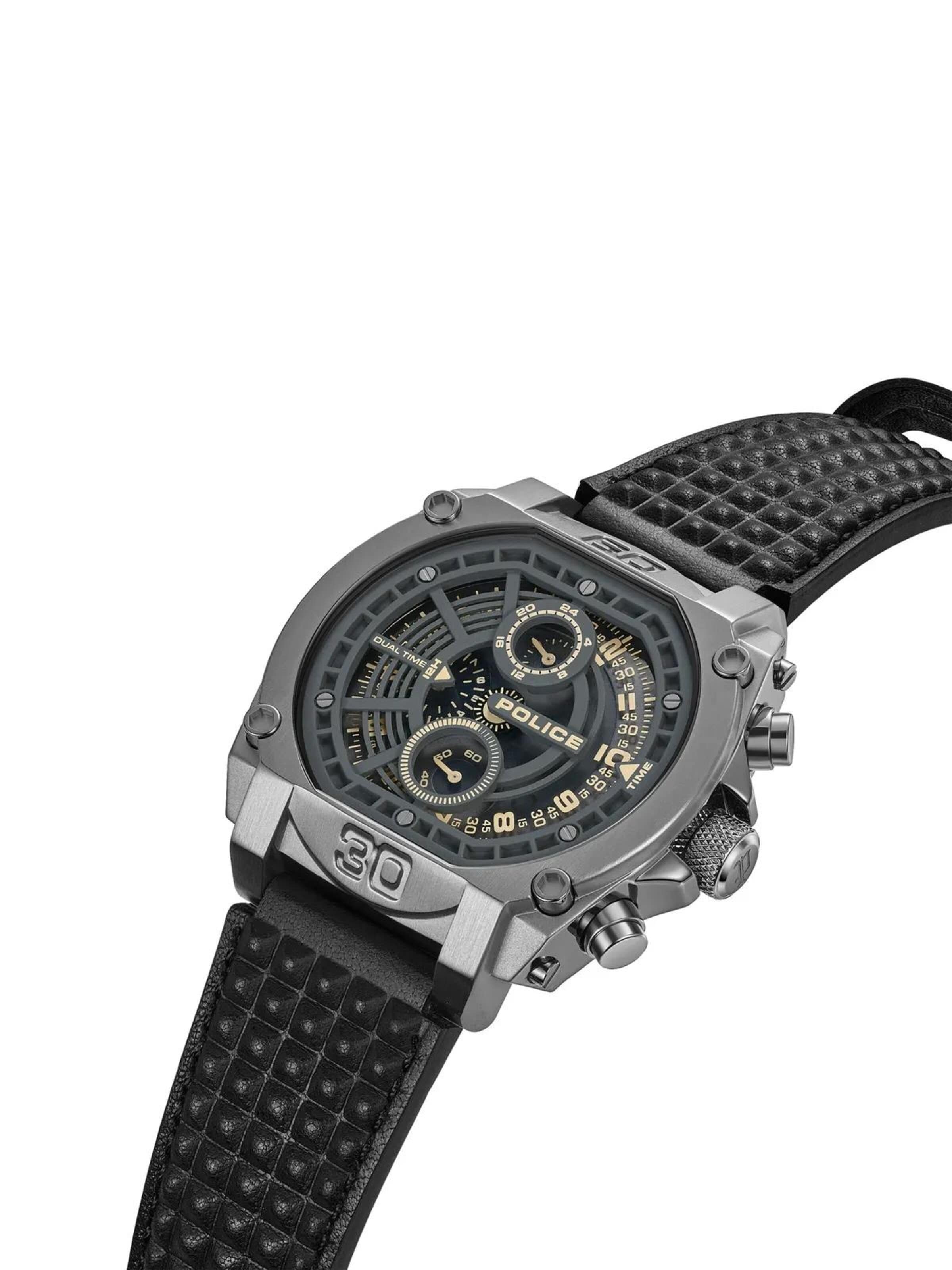 POLICE Analoog horloge in Grijs