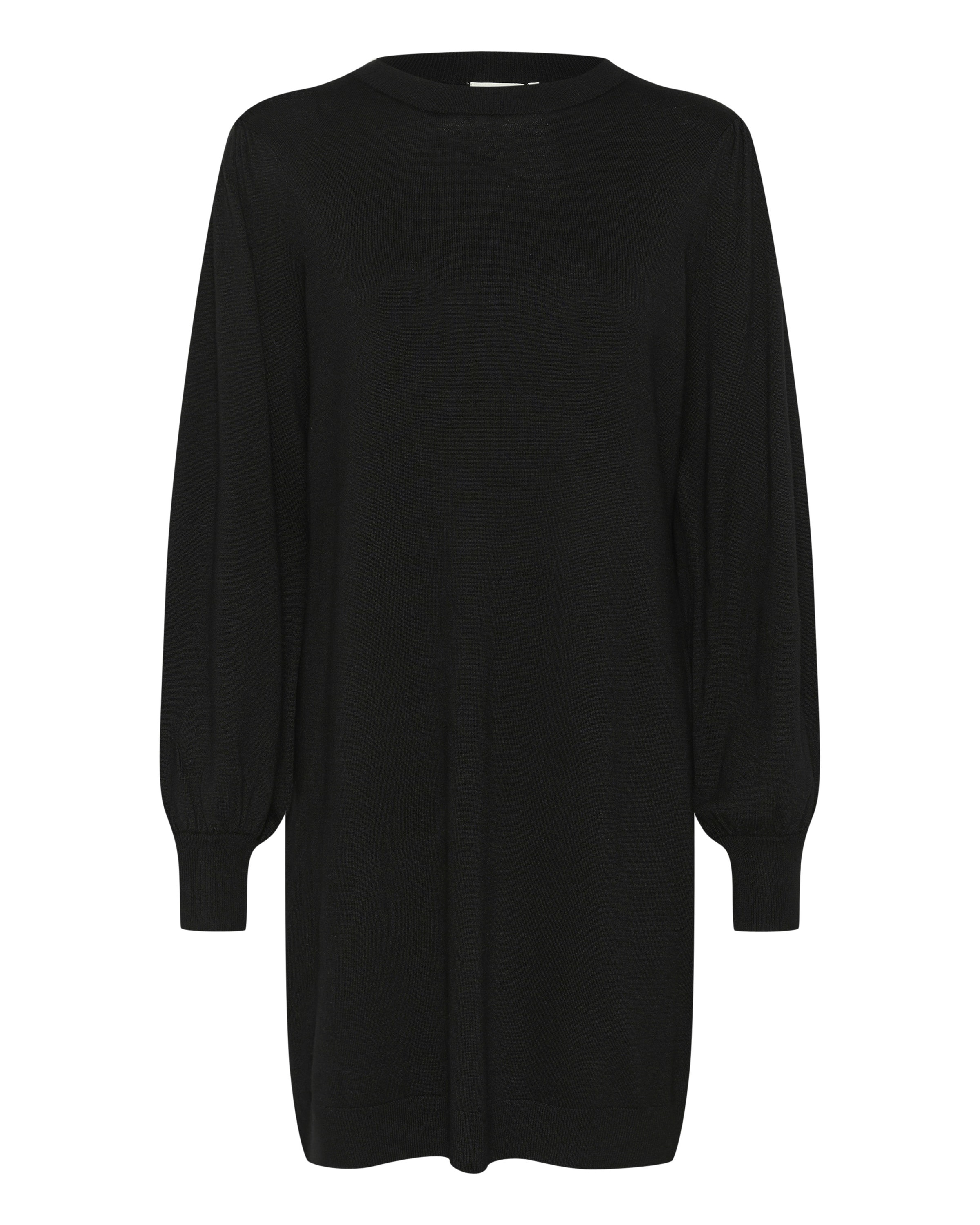 Kaffe Gebreide jurk 'Sofie ' in Zwart: voorkant