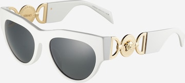 Lunettes de soleil '4440U 56 314/87' VERSACE en blanc : devant