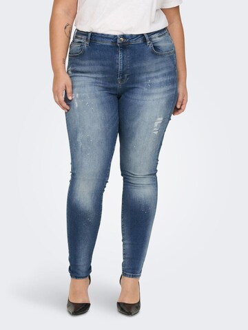 Skinny Jean 'CARMAYA' ONLY Carmakoma en bleu : devant