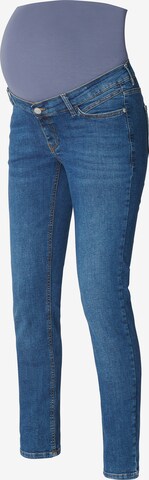 Esprit Maternity Slimfit Jeans in Blauw: voorkant