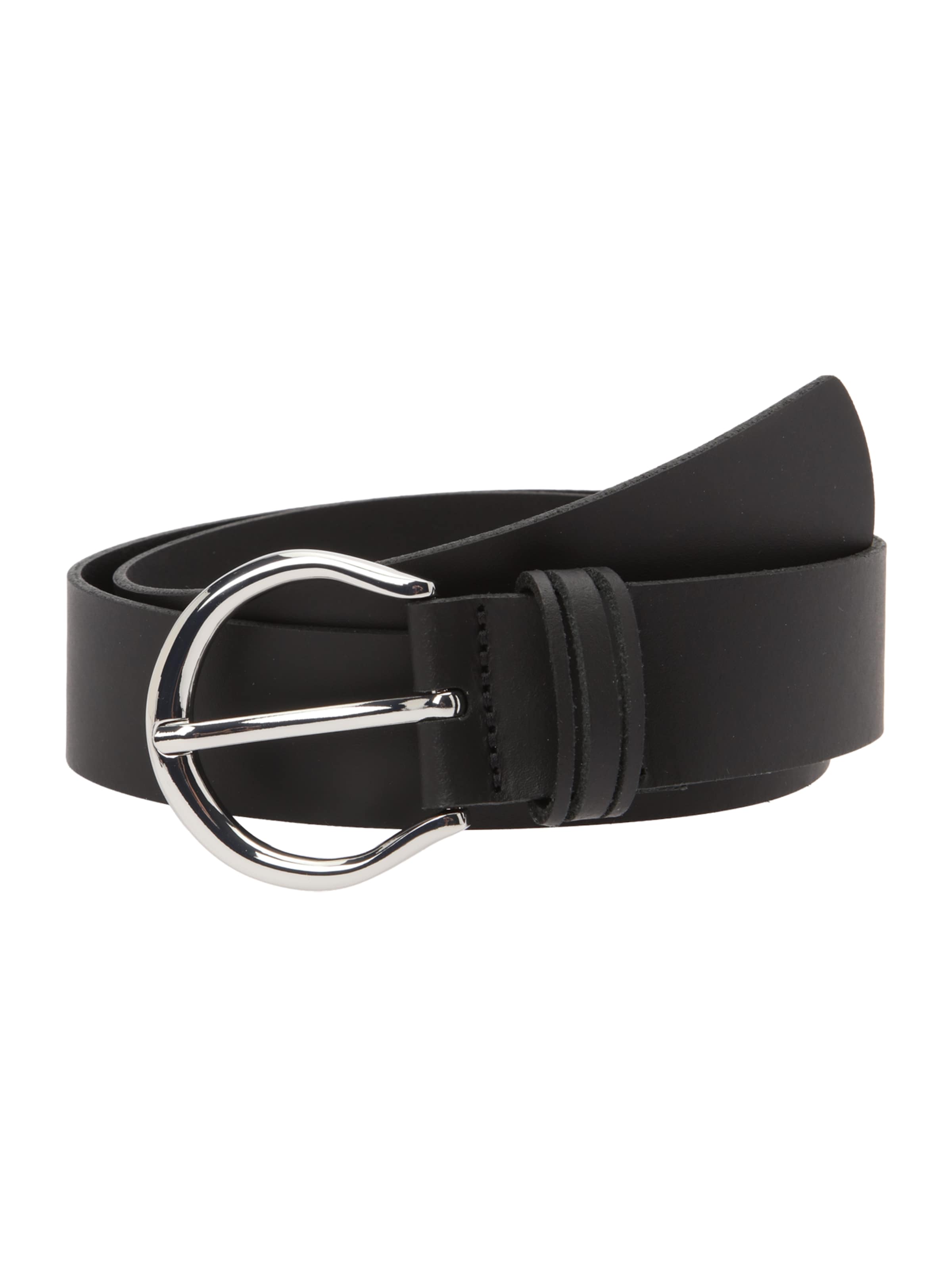 Ceinture VANZETTI en noir : devant