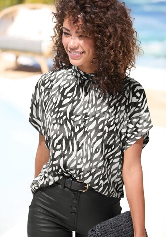 LASCANA Blouse in Black