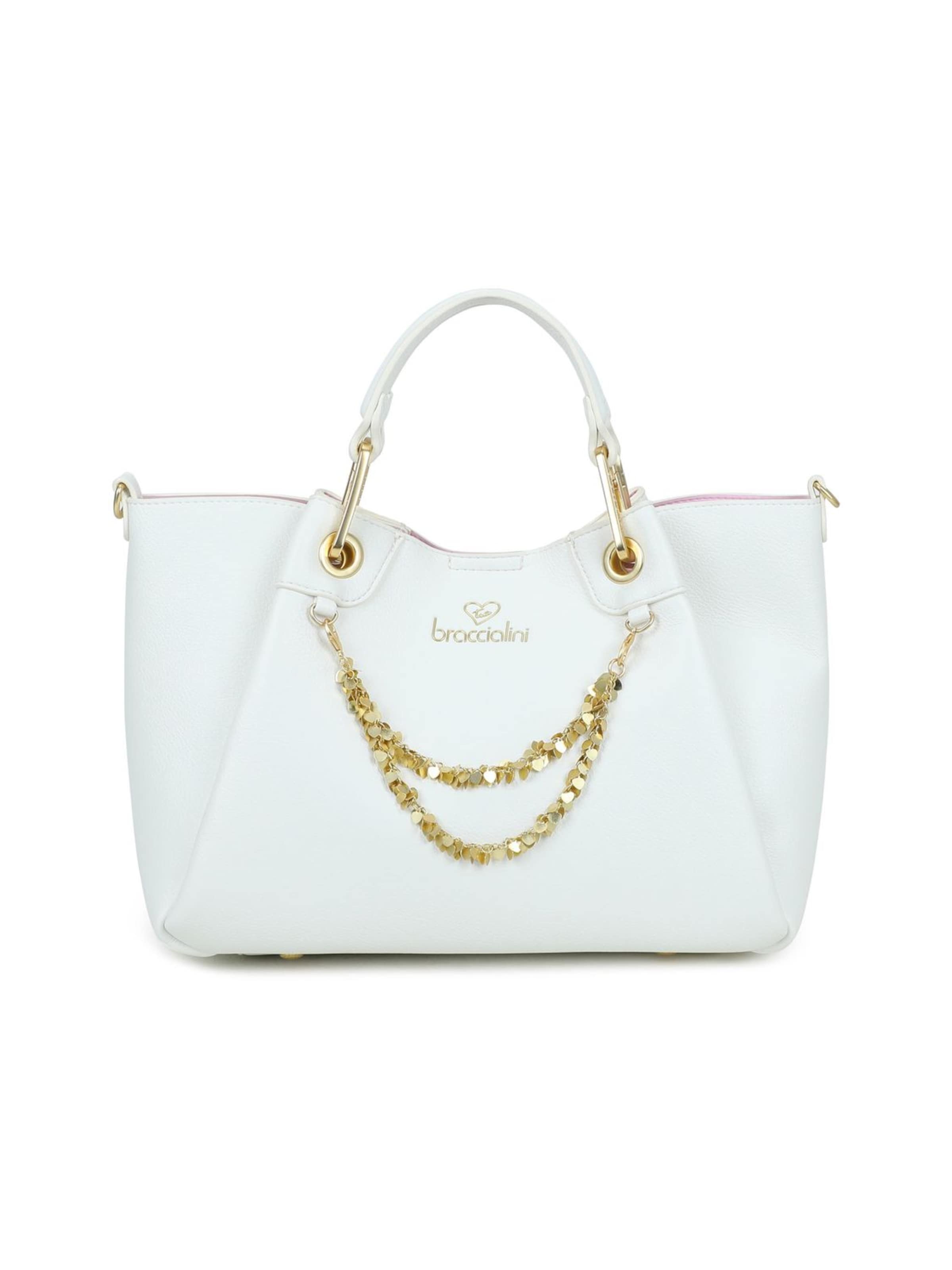 Braccialini Handtasche 'Amy'‌‌‌‌ in Weiß: Vorderseite