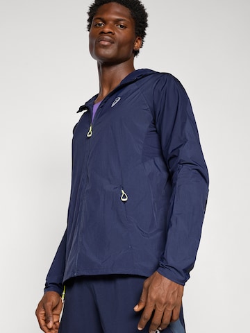 ASICS Sportjacke 'ROAD PACKABLE' in Blau