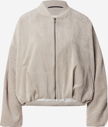 DRYKORNPrijelazna jakna 'BRADDAN' - smeđa boja: prednji dio