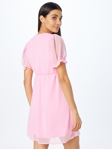PIECES Letní šaty – pink