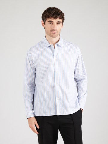 SELECTED HOMME Regular fit Πουκάμισο 'SLHRLX-RICCO' σε μπλε: μπροστά