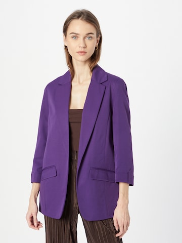 River Island Blazer in Purple: front