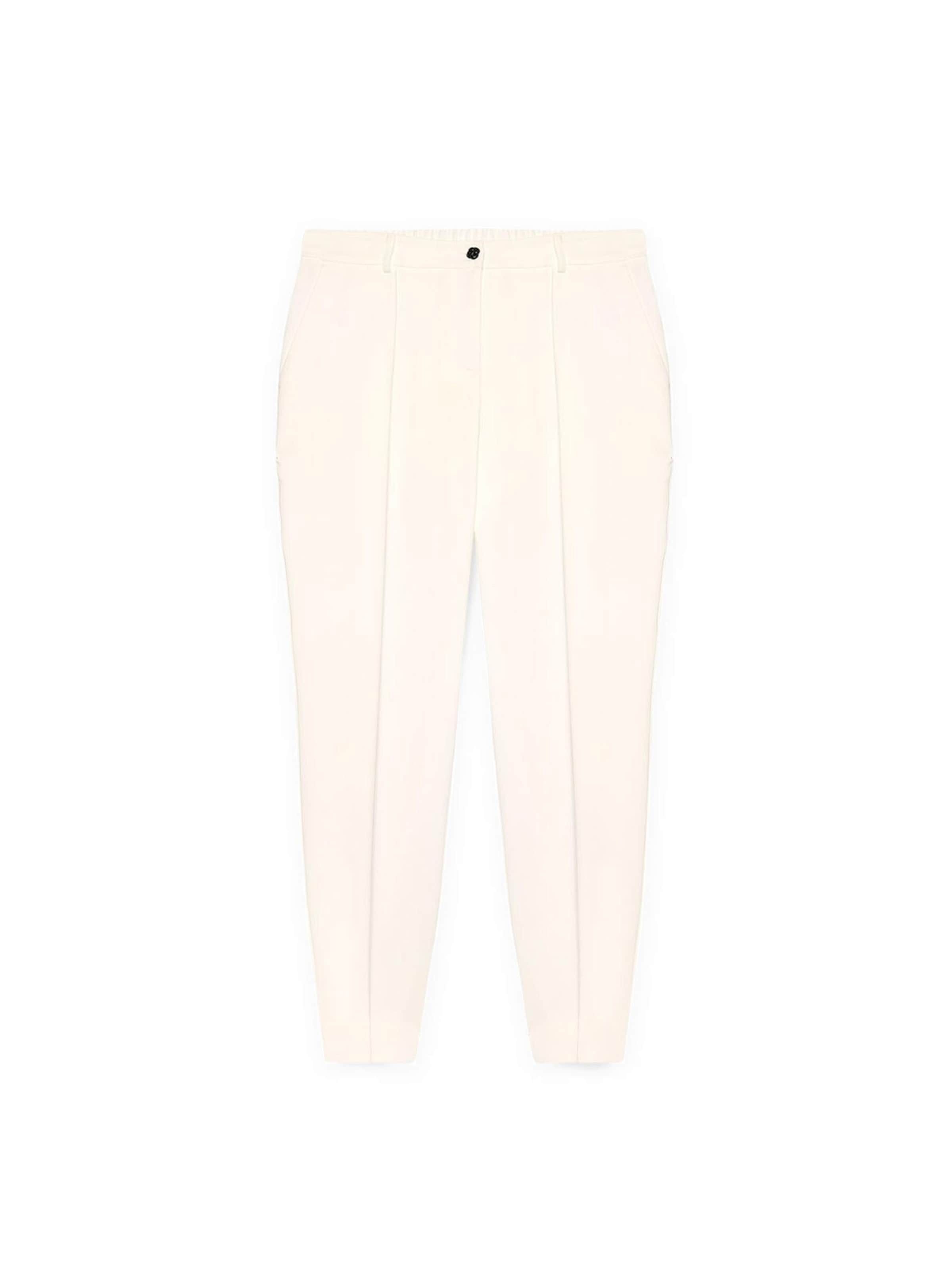 Pantalon Fiorella Rubino en blanc : devant