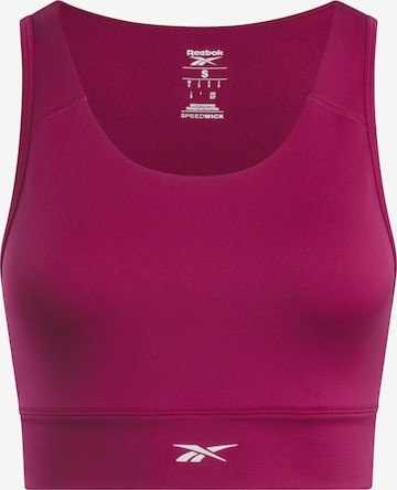 Reebok Sport-BH in Pink: Vorderseite