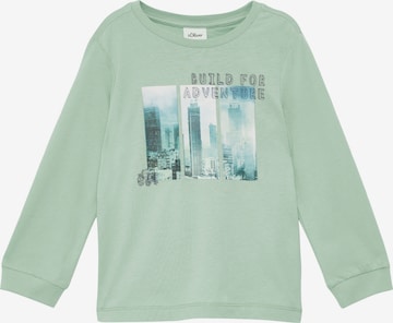 s.Oliver Shirt in Green: front