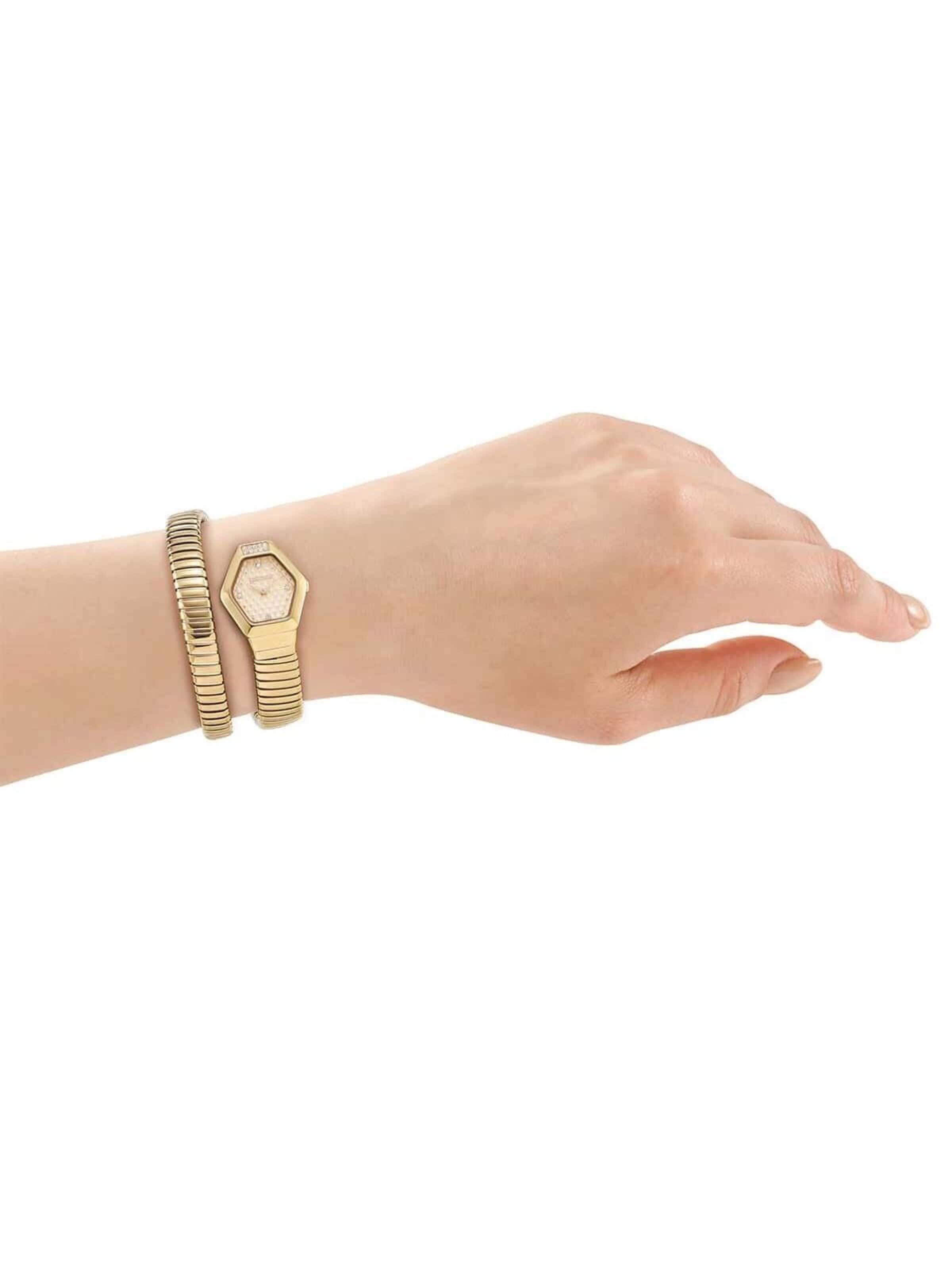 Just Cavalli Analoog horloge in Goud