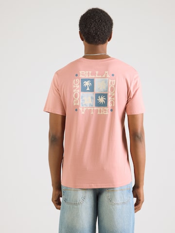 T-Shirt 'TROPPO' BILLABONG en rose : devant