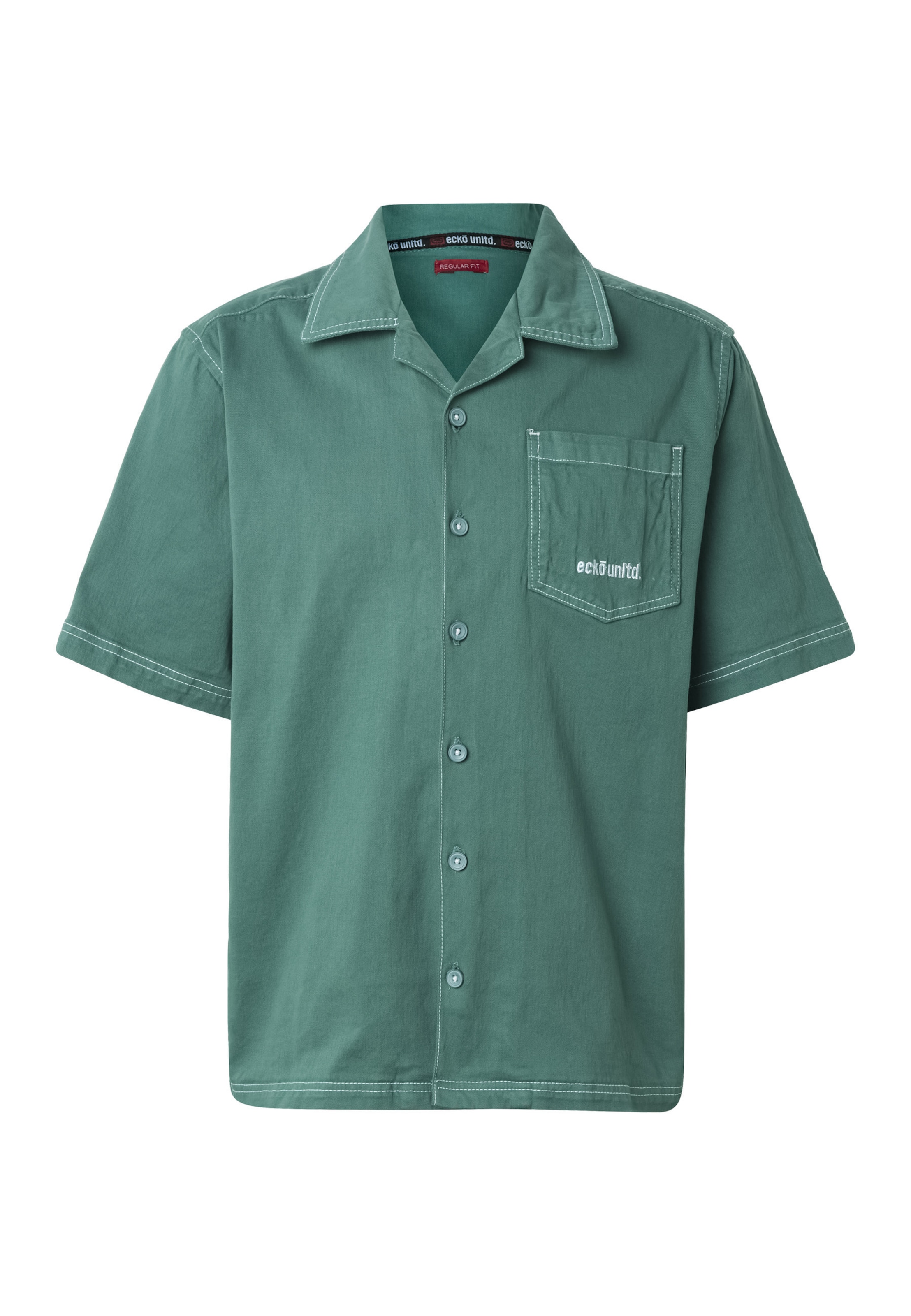 Ecko Unlimited Chemise 'Fabio' en émeraude, Vue avec produit