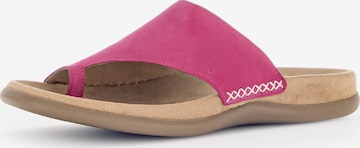 GABOR Zehentrenner in Pink: Vorderseite