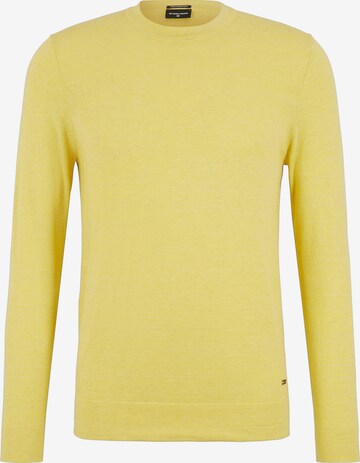 STRELLSON Sweater ' Zion ' in Yellow: front