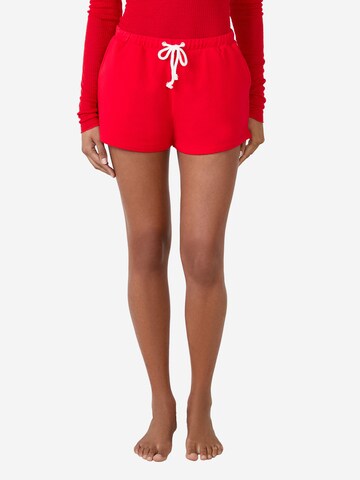 ETAM Pyjamashorts in Rot: Vorderseite