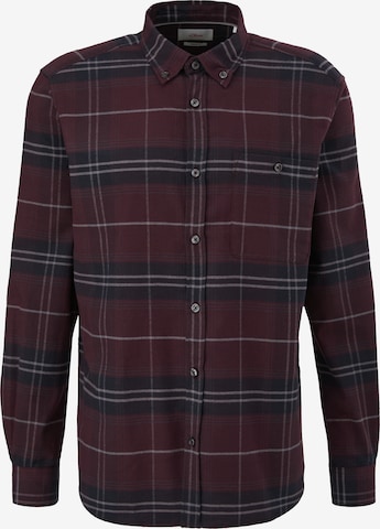 s.Oliver Button Up Shirt in Red: front