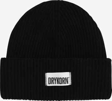 DRYKORN Beanie 'Loah' in Black: front