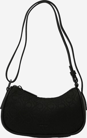 Calvin Klein Чанта за през рамо 'REFINE' в черно: отпред
