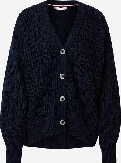 TOMMY HILFIGER Pletena jopa | temno modra barva, Prikaz izdelka