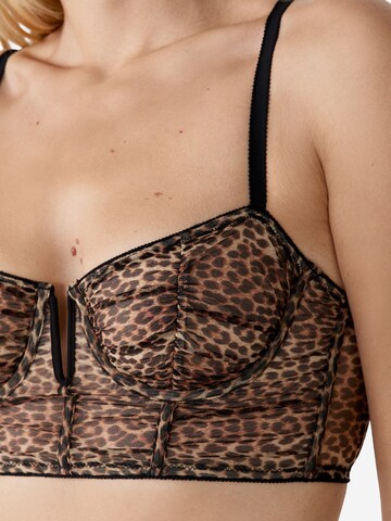 ETAM Balconette BH in Braun