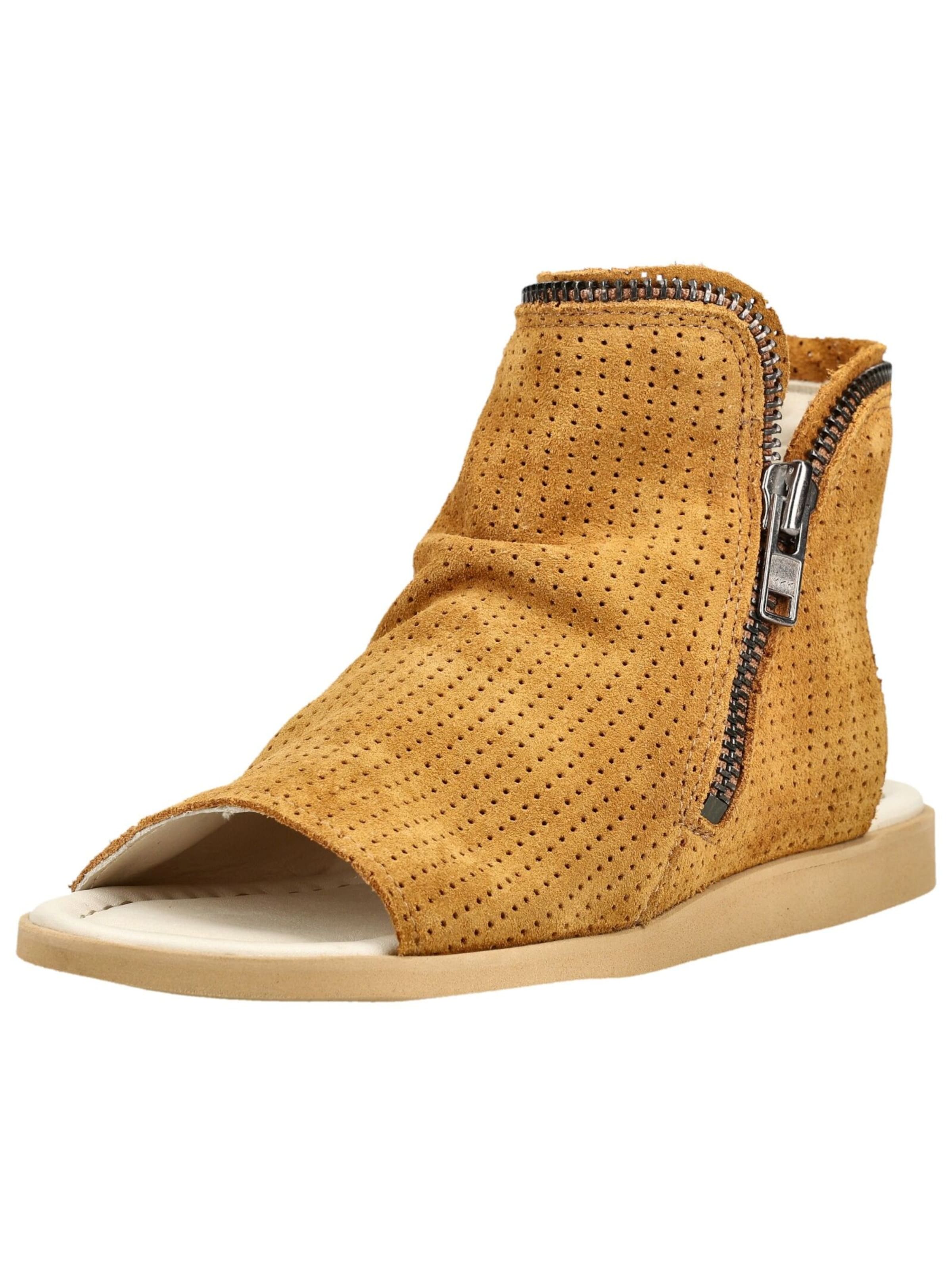 FELMINI Sandales en cognac, Vue avec produit