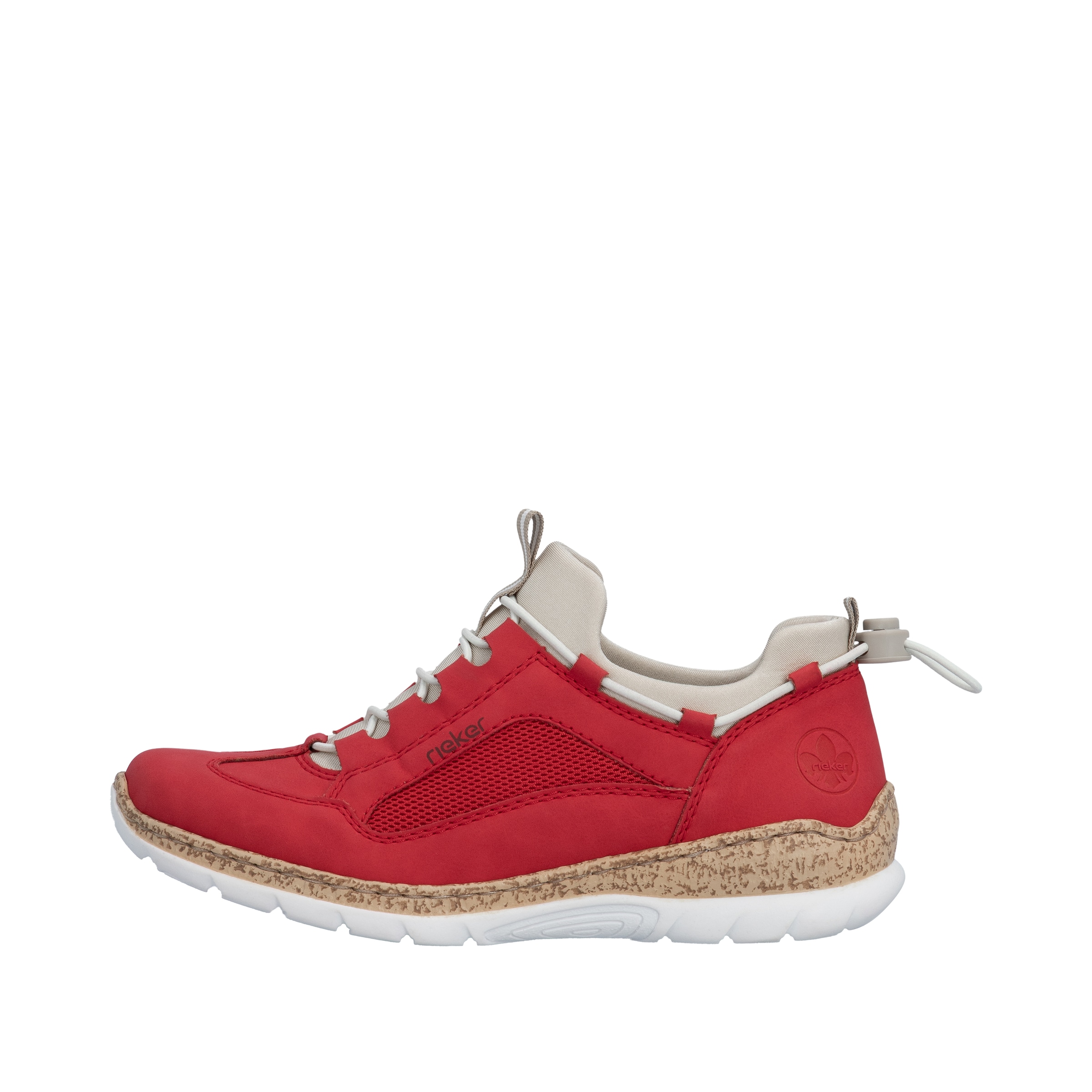 Rieker Slipper 'N42F9' in Rot
