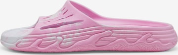 Mule PUMA en rose : devant