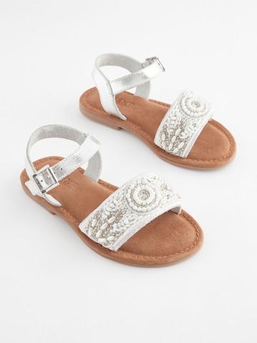 Next Sandale in Silber