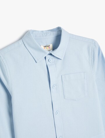 Koton Regular fit Button Up Shirt in Blue