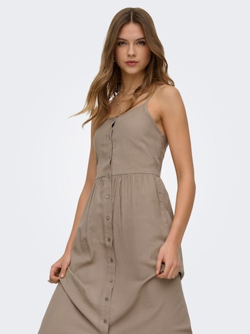 Robe-chemise 'ONLaris' ONLY en gris
