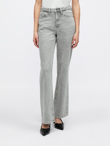 VERO MODA Wide Leg Farkut 'VMTessa' värissä harmaa: etupuoli