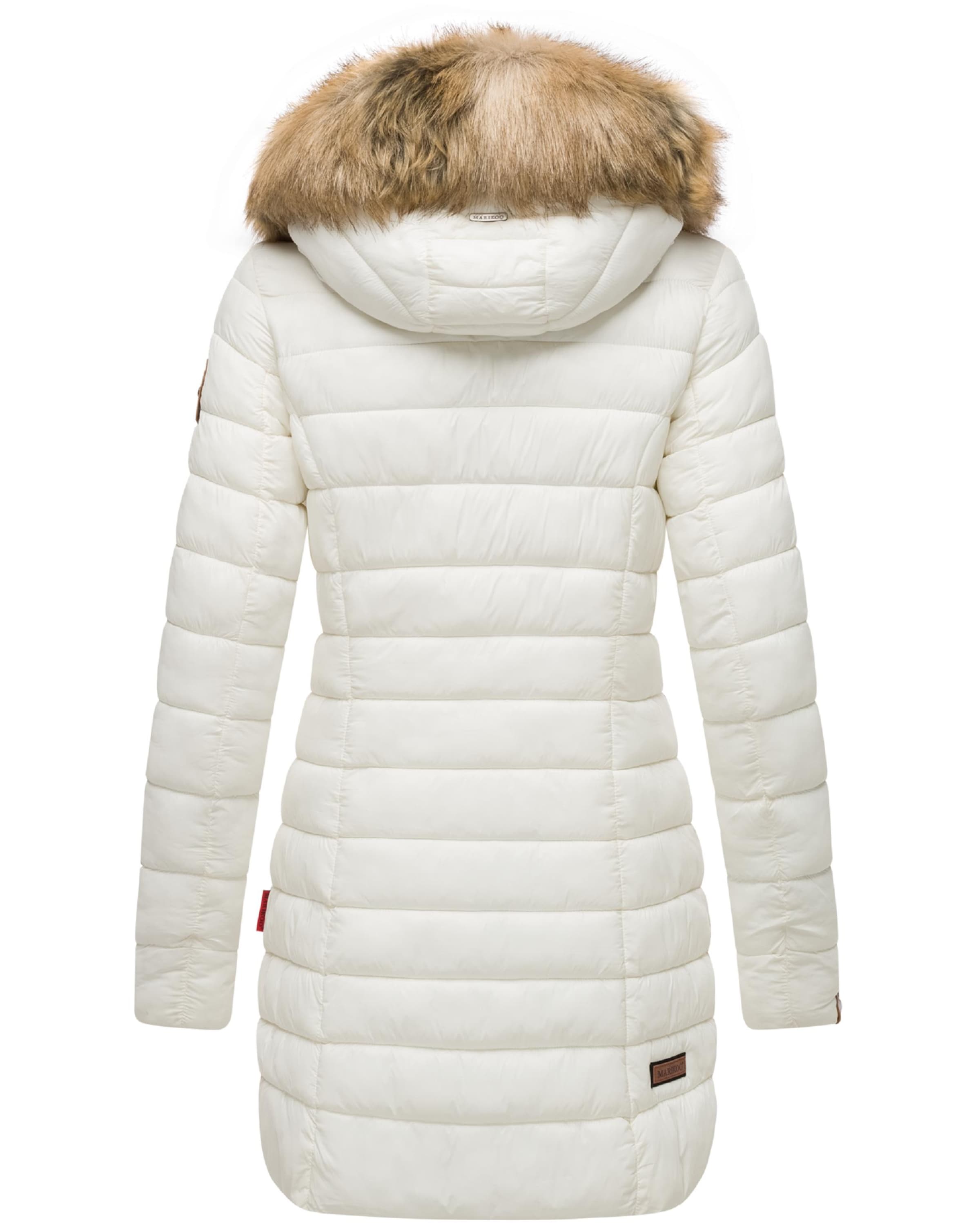 Cappotto invernale 'Rose' di MARIKOO in bianco