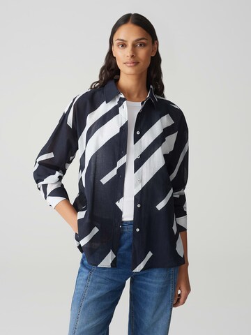 OPUS - Blusa 'Fenlo' en azul: frente