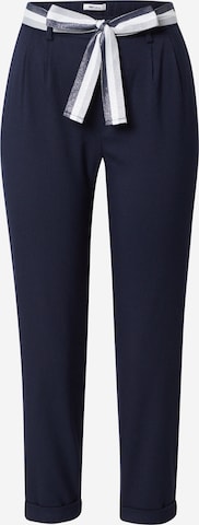 ONLY Pleat-Front Pants 'RITA' in Blue: front