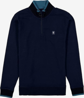 GARCIA Sweatshirt in Blauw: voorkant