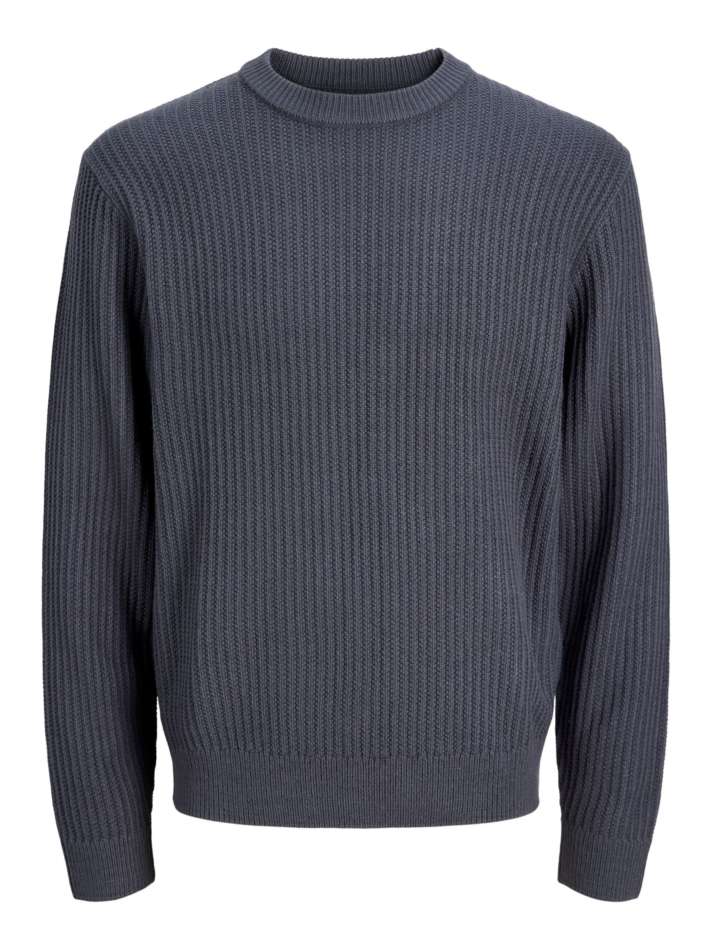 JACK & JONES Sweater 'JJSage' in Grey: front