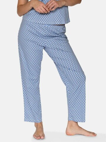 CCDK Copenhagen Pyjamahousut 'Charlotte' värissä sininen: etupuoli