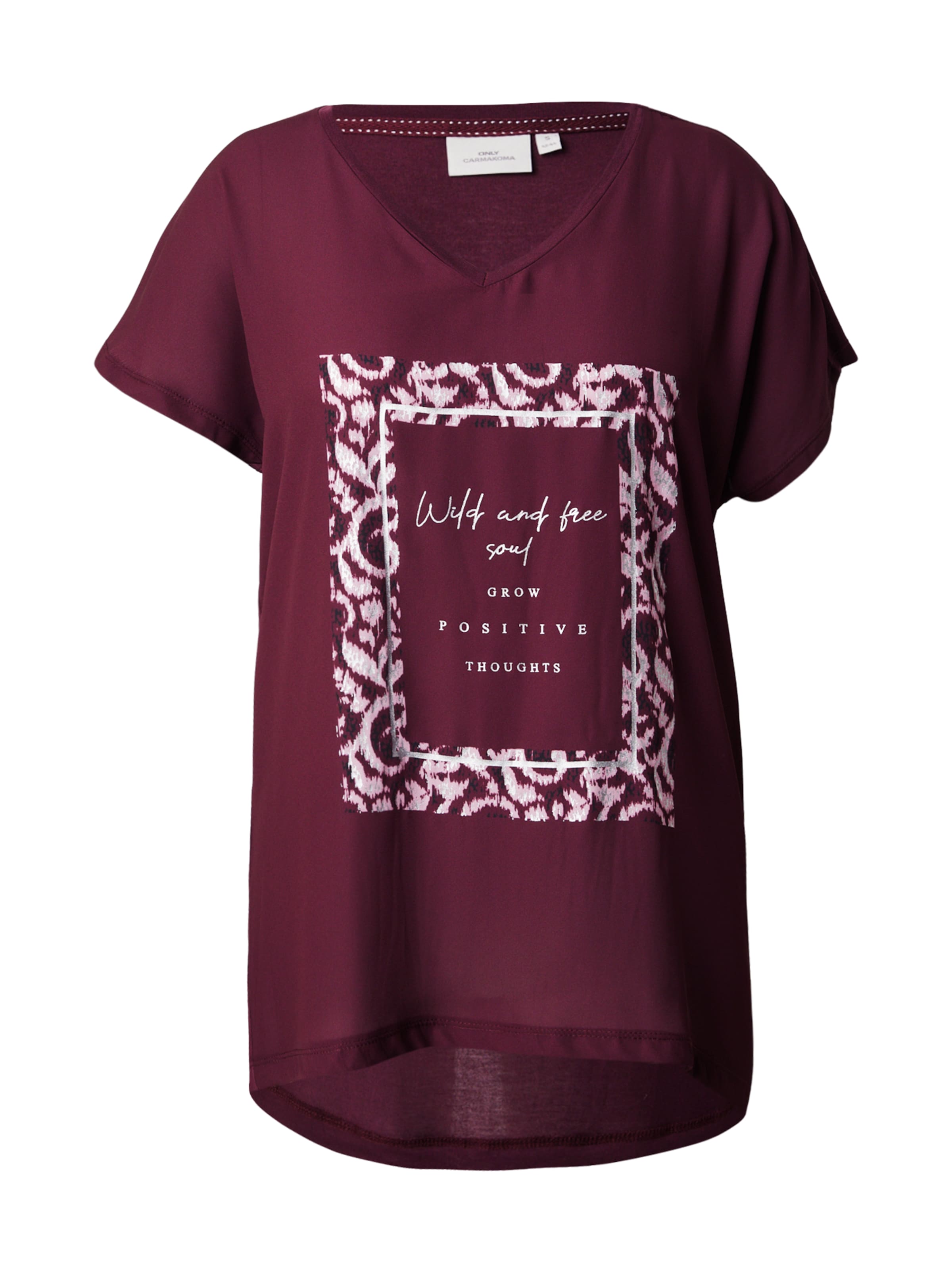 Tricou 'CARKETTY' de la ONLY Carmakoma pe mov: față