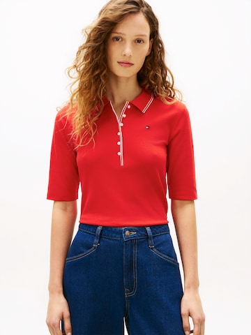 TOMMY HILFIGER Koszulka w kolorze pomarańczowy: przód