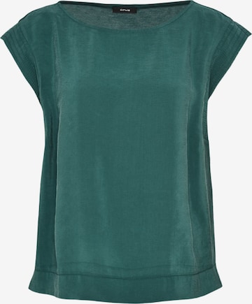 OPUS Shirt 'Susun' in Groen: voorkant