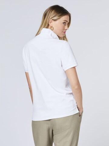 Polo Sylt Polo ' im puristischen Design mit Logo-Stickerei ' in Weiß