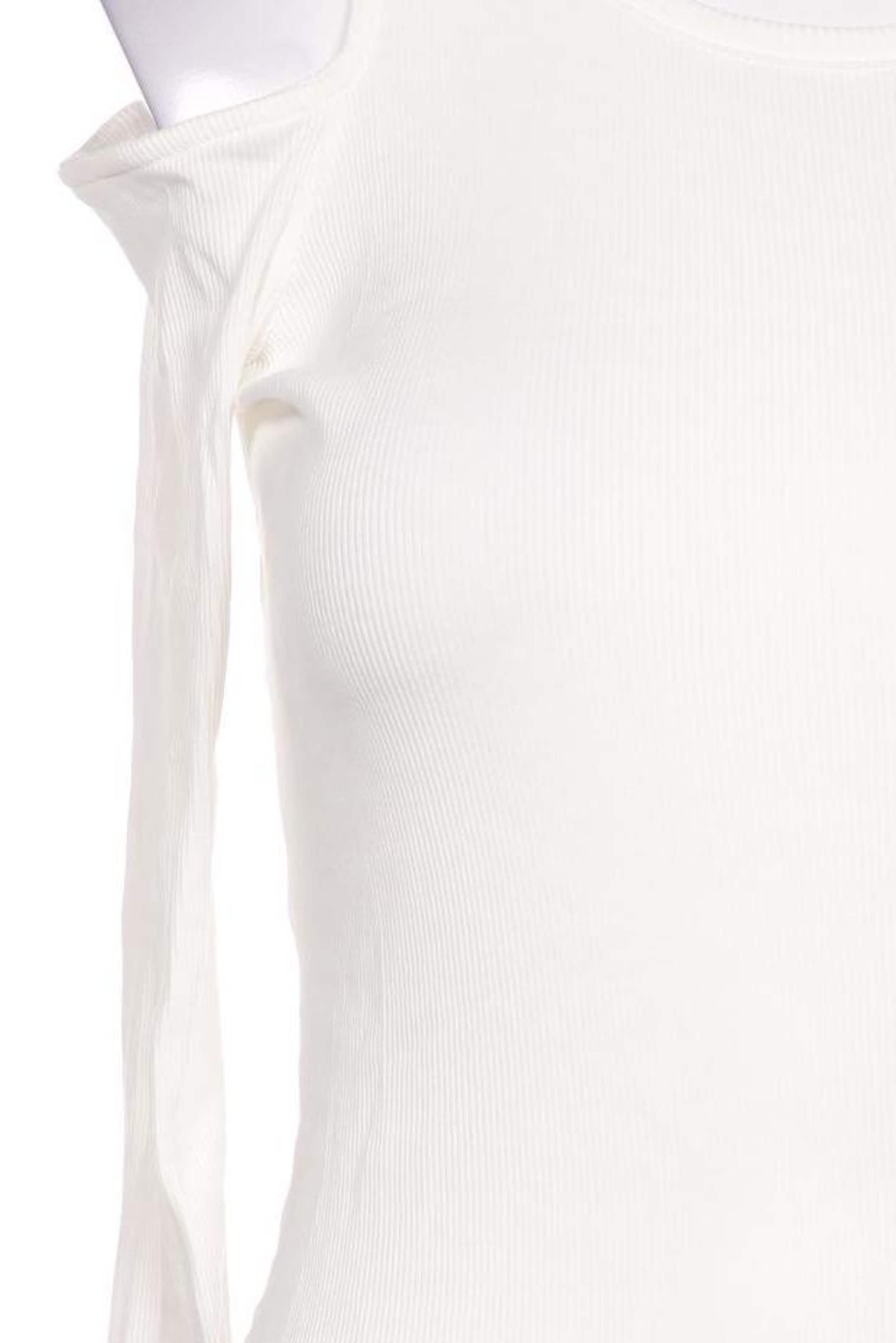 GUESS Langarmshirt M in Weiß