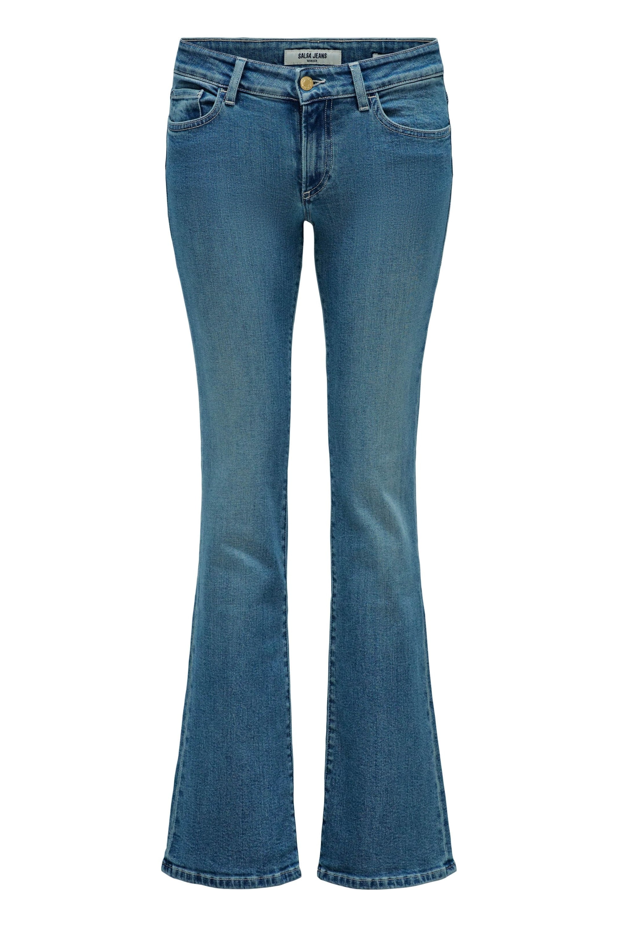 Salsa Jeans Skinny Jeans in Blauw: voorkant