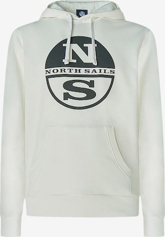 North Sails Sweatshirt in Weiß: predná strana