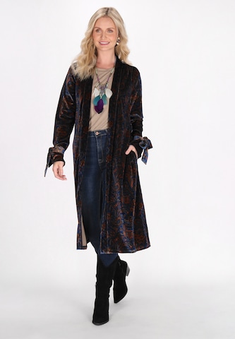 usha FESTIVAL - Kimono en azul: frente