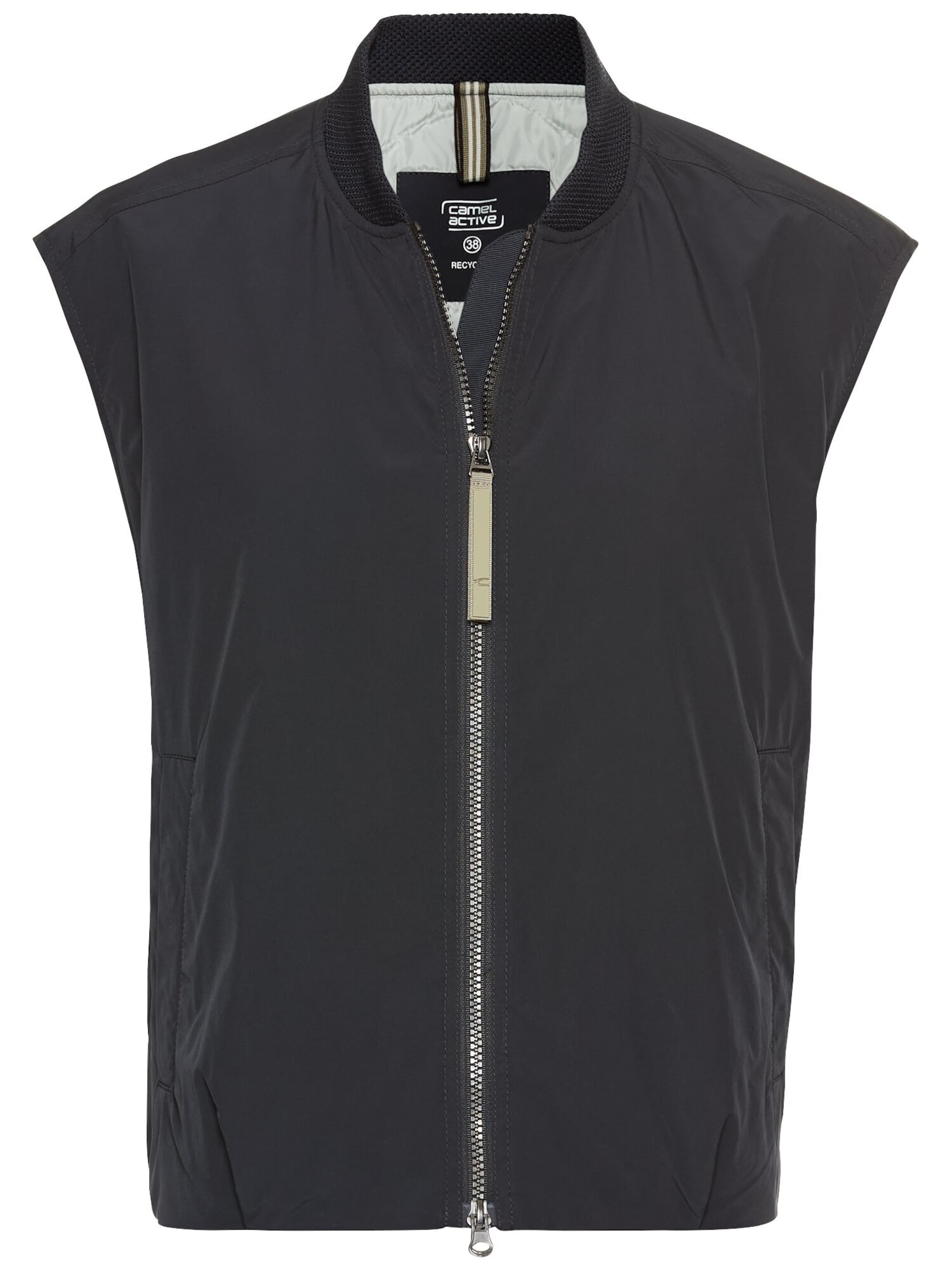 CAMEL ACTIVE Vest in Black: front